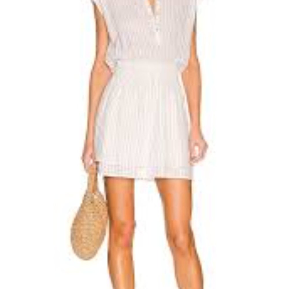 New without tags Rails Angelina mini dress in Dune Stripe